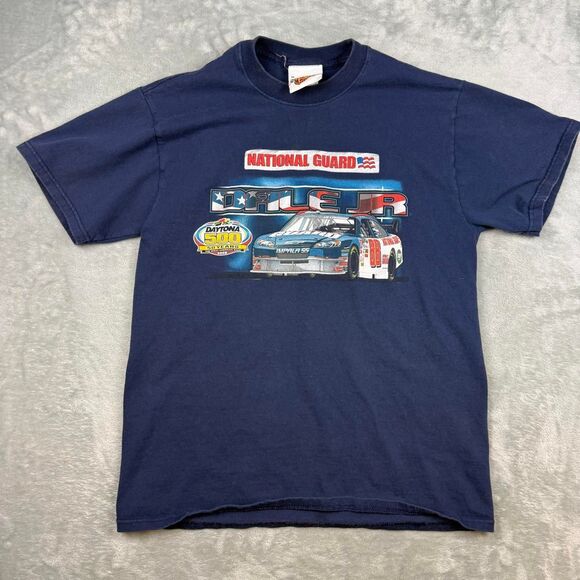 Nascar Other - Nascar Men's Navy and Blue T-shirt